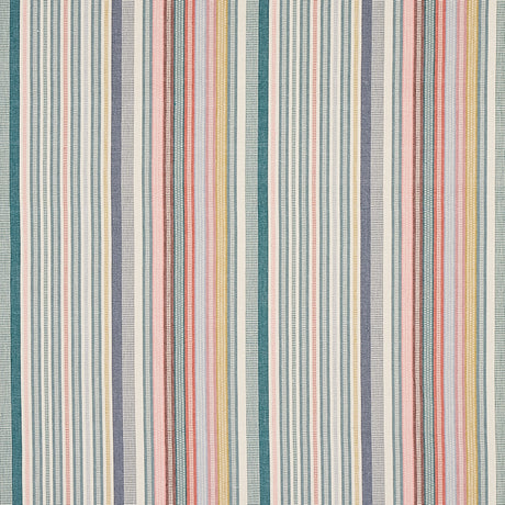 Schumacher Ripple Hand Woven Stripe Mineral Fabric - Eade's Wallpaper