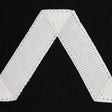 Schumacher 80871 LEGERE APPLIQUÃ‰ TAPE in IVORY ON BLACK Tri