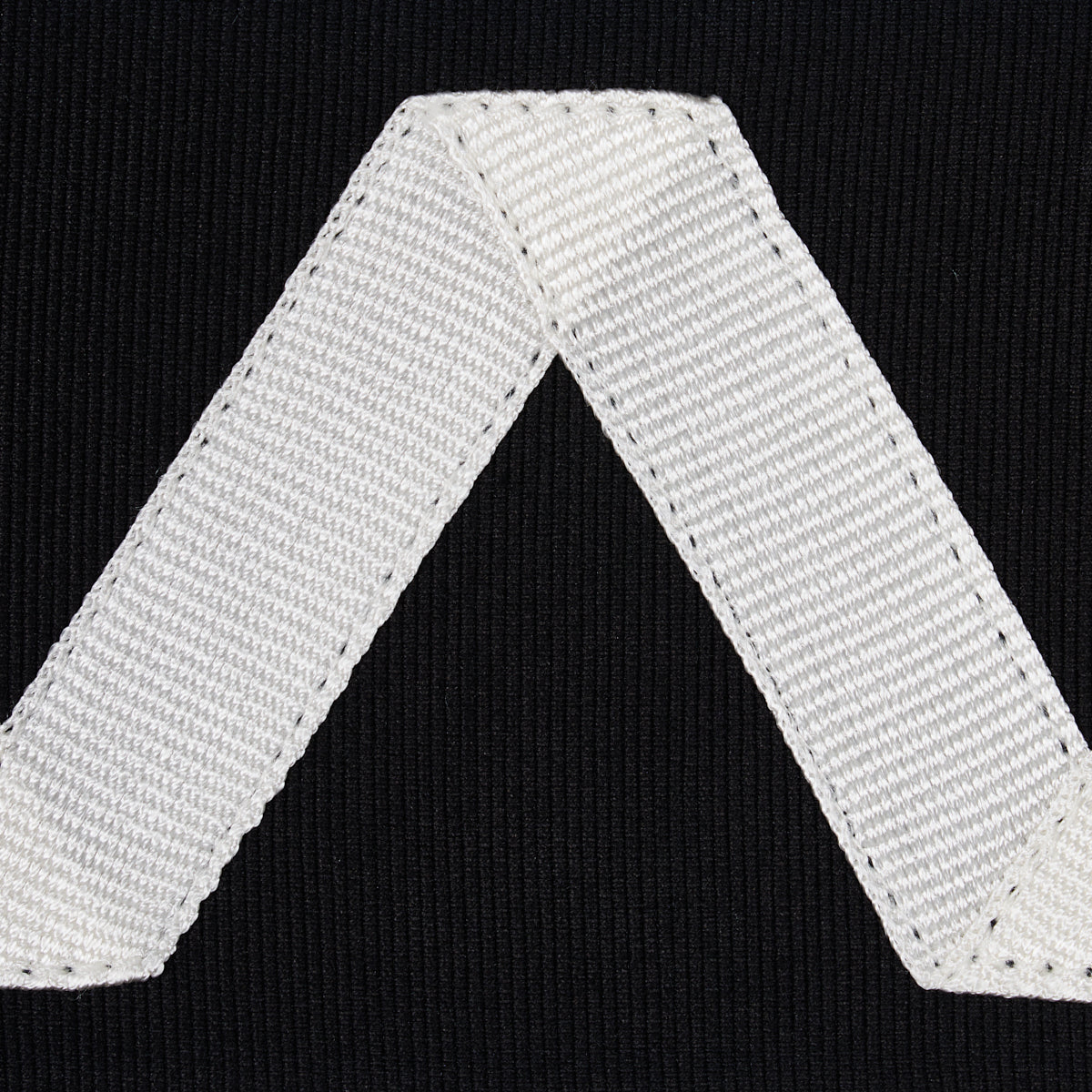 Schumacher 80871 LEGERE APPLIQUÃ‰ TAPE in IVORY ON BLACK Tri