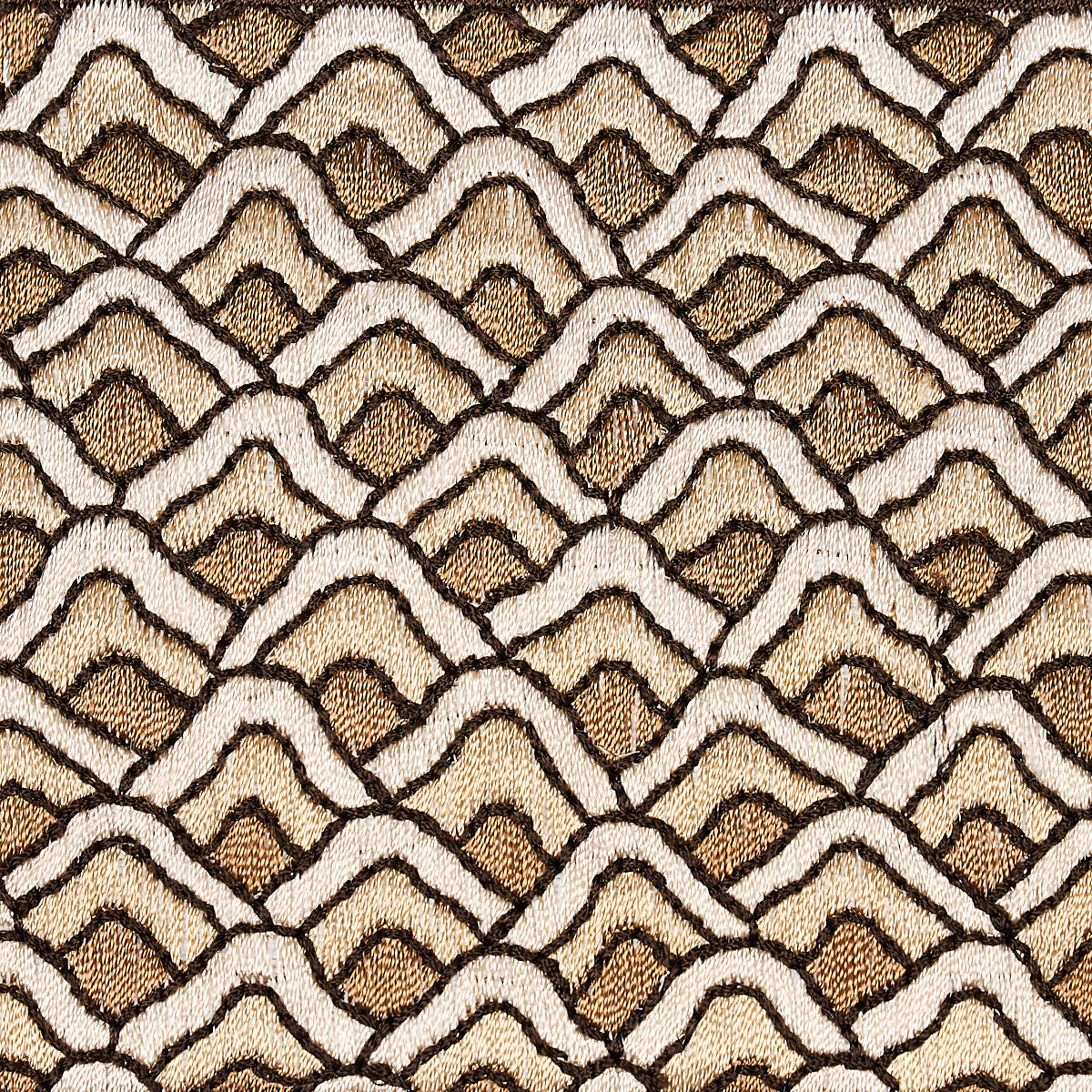Schumacher 80890 SUNRISE EMBROIDERY TAPE in SAND Trim - ORIE