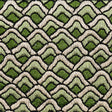 Schumacher 80892 SUNRISE EMBROIDERY TAPE in EMERALD Trim - O