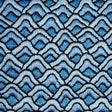 Schumacher 80893 SUNRISE EMBROIDERY TAPE in BLUES Trim - ORI