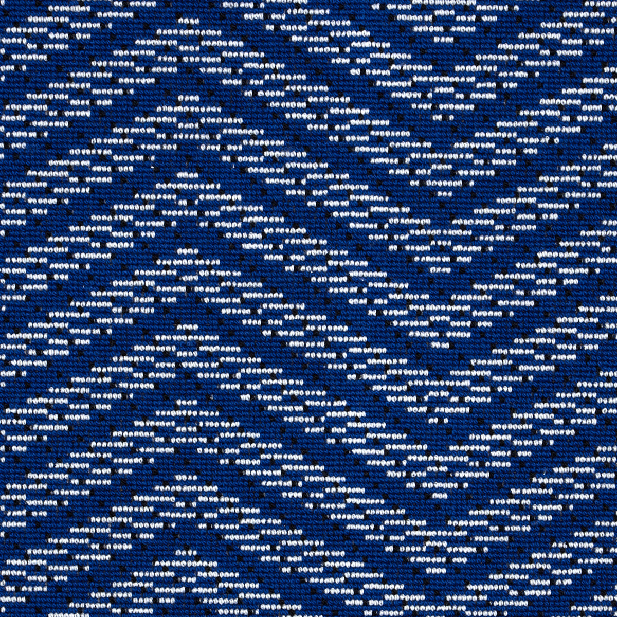 Schumacher Sparre Épinglé Cobalt Fabric - Eade's Wallpaper