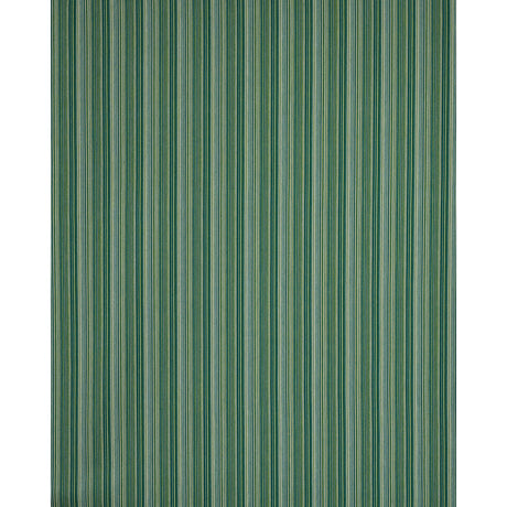 Schumacher Fino Stripe Indoor/Outdoor Green Fabric