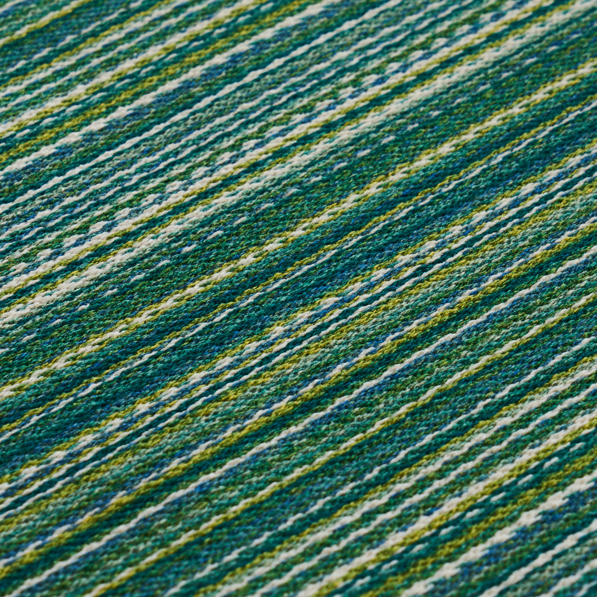 Schumacher Fino Stripe Indoor/Outdoor Green Fabric