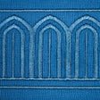 Schumacher 81151 ARCHES EMBROIDERED TAPE MEDIUM in TEAL Trim
