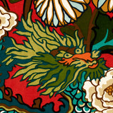 Schumacher Chiang Mai Dragon Velvet Lacquer Fabric
