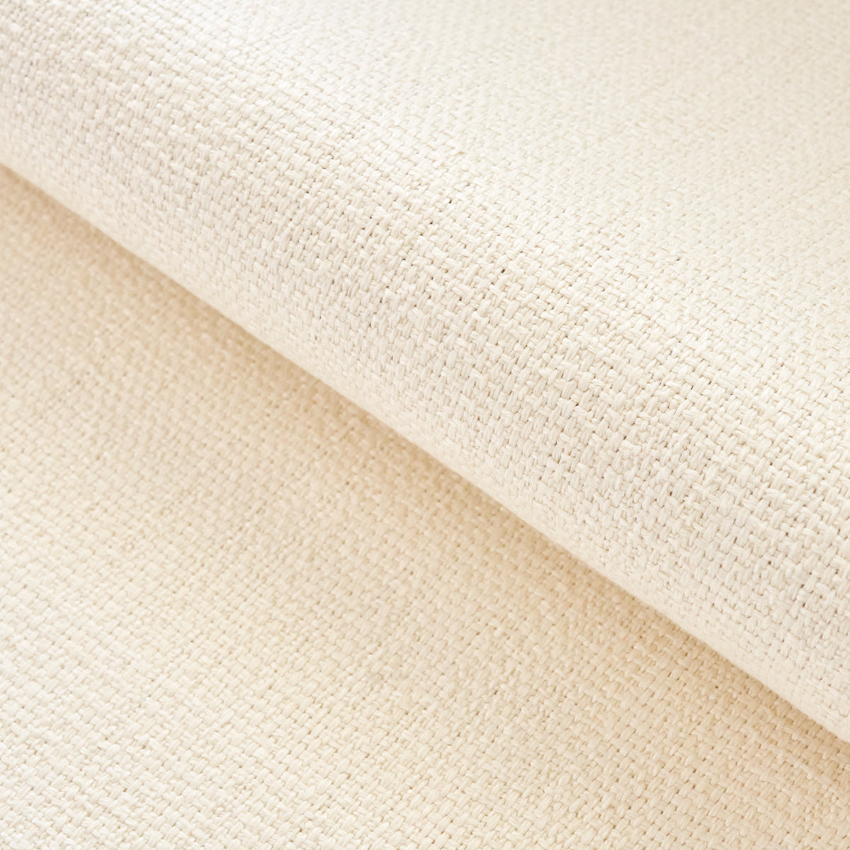 Schumacher Marli Indoor/Outdoor Hemp Ivory Fabric - Eade's Wallpaper