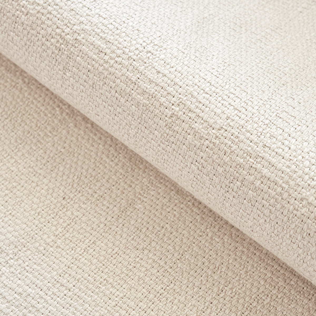 Schumacher Marli Indoor/Outdoor Hemp Oyster Fabric - Eade's Wallpaper