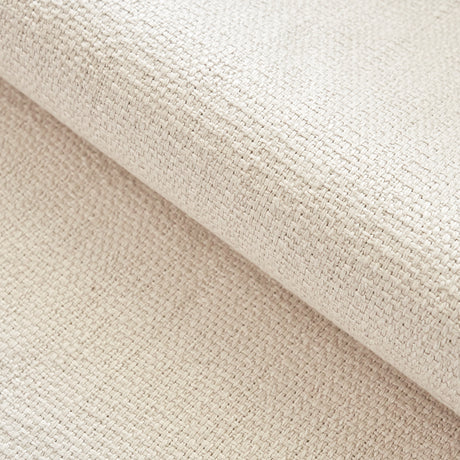 Schumacher Marli Indoor/Outdoor Hemp Oyster Fabric - Eade's Wallpaper