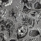 Galerie GH81335-23 Silver Grey Wild Garden - Eade's Wallpaper