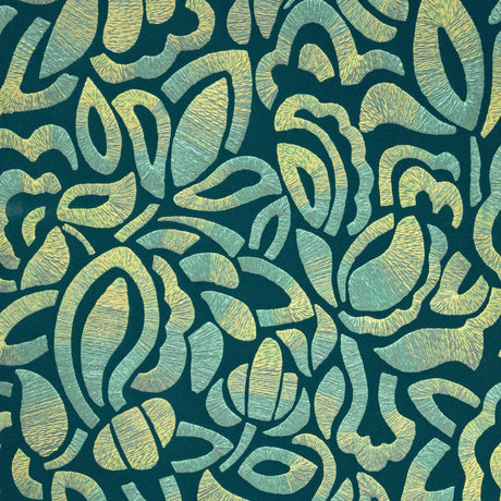 Galerie GH81337-23 Green Brussels Lace - Eade's Wallpaper