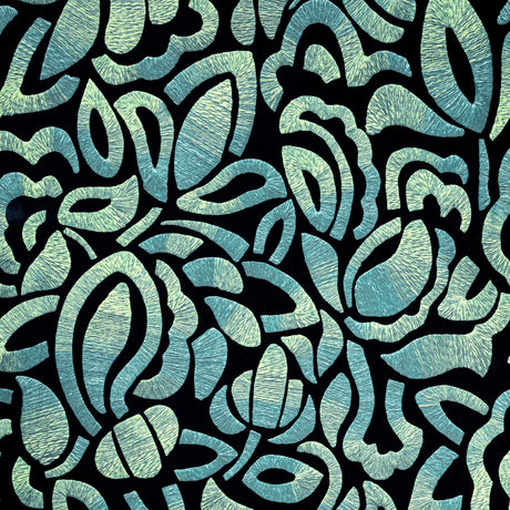 Galerie GH81340-23 Green Brussels Lace - Eade's Wallpaper