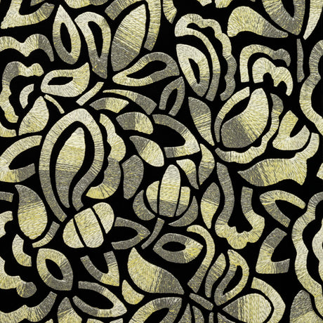 Galerie GH81341-23 Yellow Brussels Lace - Eade's Wallpaper