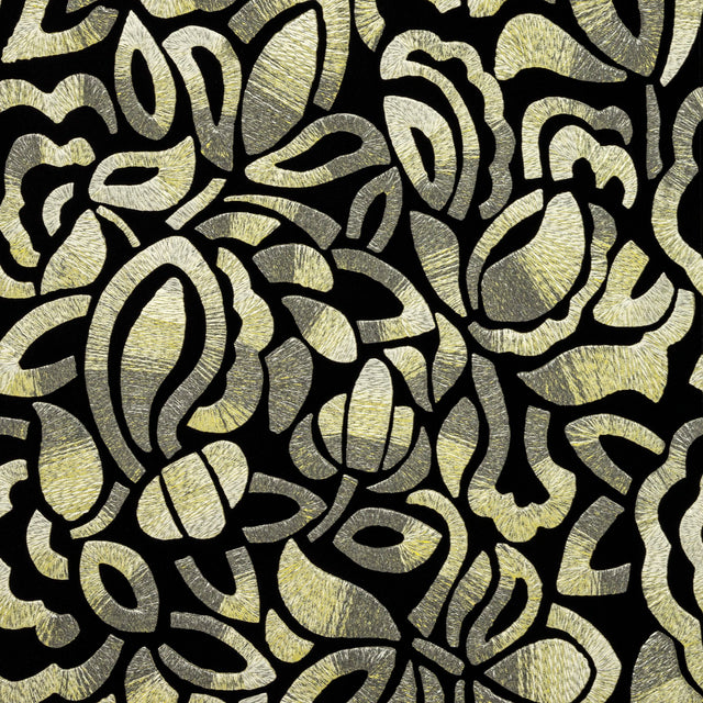 Galerie GH81341-23 Yellow Brussels Lace - Eade's Wallpaper