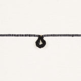 Schumacher 81381 GLOBO KNOTTED HANDWOVEN in BLACK Fabric - O