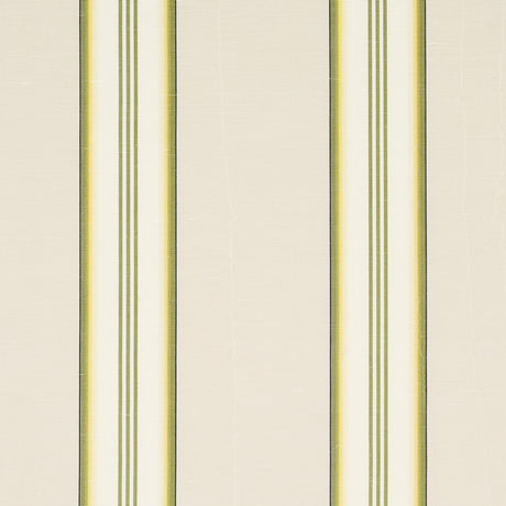 Schumacher Randolph Stripe Moiré Magnolia Fabric - Eade's Wallpaper