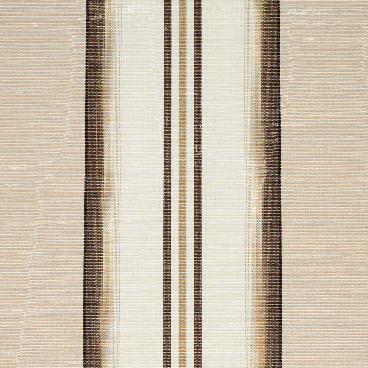 Schumacher Randolph Stripe Moiré Shell Fabric - Eade's Wallpaper