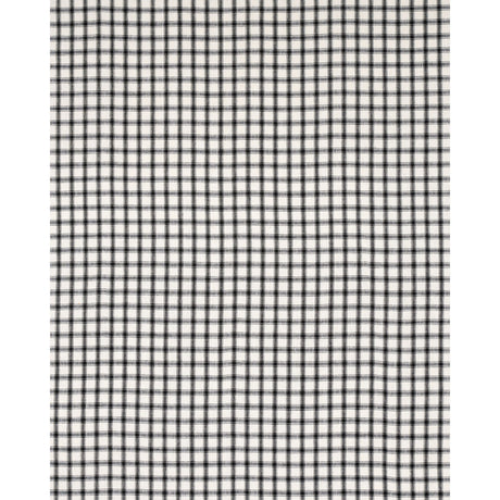 Schumacher Crawford Linen Check Basalt Fabric