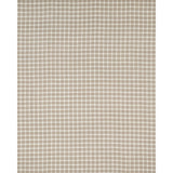 Schumacher Crawford Linen Check Flax Fabric