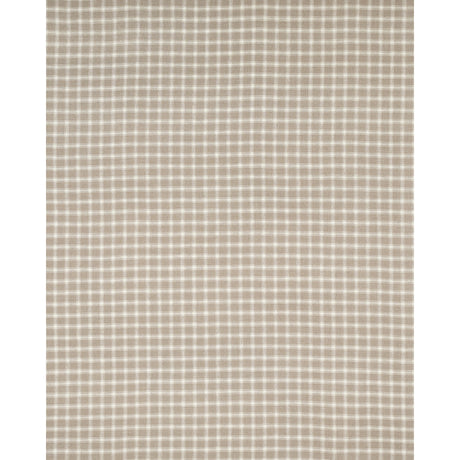 Schumacher Crawford Linen Check Flax Fabric