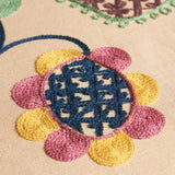 Schumacher Mandevilla Embroidery Document Fabric - Eade's Wallpaper