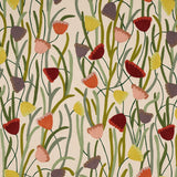 Schumacher Deco Flower Embroidery Multi Fabric