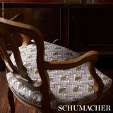 Schumacher Blair Silk Épinglé Wythe Rose Fabric