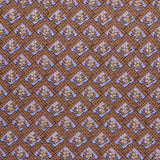 Schumacher Blair Silk Épinglé Charlton Brown Fabric
