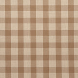 Schumacher Galt Wool Check Coffee Fabric