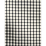 Schumacher Galt Wool Check Charcoal Fabric