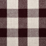 Schumacher Galt Wool Check Plum Fabric