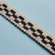Schumacher 81623 CRAWFORD CHECK TAPE NARROW in BASALT Trim -