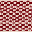 Schumacher 81641 CRAWFORD CHECK TAPE WIDE in CORNWALLIS RED 