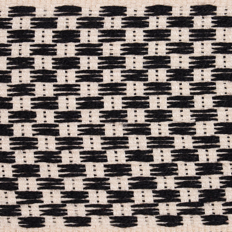 Schumacher 81643 CRAWFORD CHECK TAPE WIDE in BASALT Trim - W
