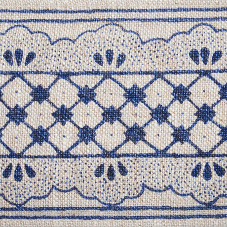 Schumacher 81650 DAVISON SCALLOPED TAPE in WASHINGTON BLUE T