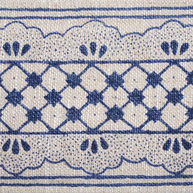 Schumacher 81650 DAVISON SCALLOPED TAPE in WASHINGTON BLUE T
