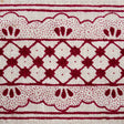 Schumacher 81651 DAVISON SCALLOPED TAPE in CRIMSON Trim - WI