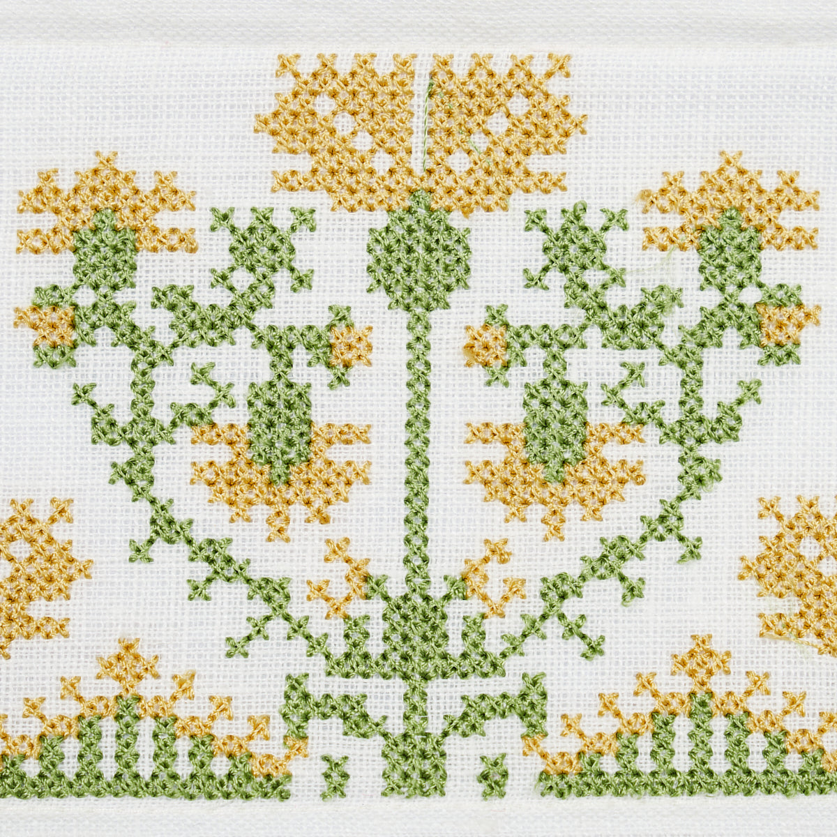 Schumacher 81663 CUSTIS EMBROIDERED TAPE in MARIGOLD Trim - 