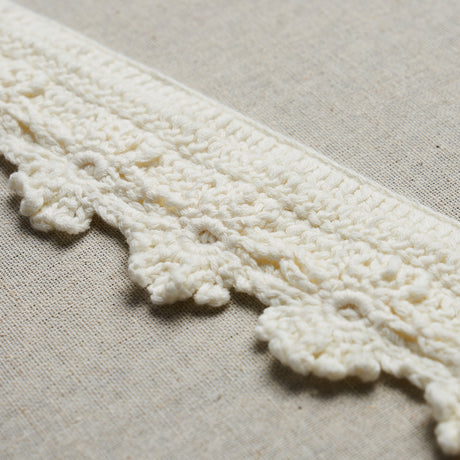 Schumacher 81700 EVELYNE CROCHET TRIM in IVORY Trim - VICTOR