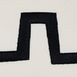 Schumacher 81770 Corbu Tape in BLACK Trim - NEW WAVE: BLACK 