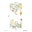 Papermint Alice Pack 1 in Green Wall Mural 8184-AA1-A