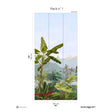 Papermint Amazonia Pack 1 in Blue Wall Mural 8184-AC1-A