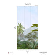 Papermint Amazonia Pack 3 in Blue Wall Mural 8184-AC1-C