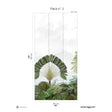 Papermint Amazonia Pack 2 in Green Wall Mural 8184-AC2-B