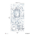 Papermint Divine Pack 2 in Navy Wall Mural 8184-AU1-B