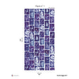 Papermint Botanical Imprint Pack 1 in Navy Wall Mural 8184-A