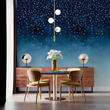 Papermint Starlights Pack 1 in Navy Wall Mural 8184-AZ1-B