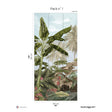 Papermint Exotic Pack 1 in Blue Wall Mural 8184-BA2-A