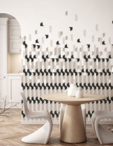 Papermint Alma Pack 1 & 2 in Black Wall Mural 8184-BDL-AB1